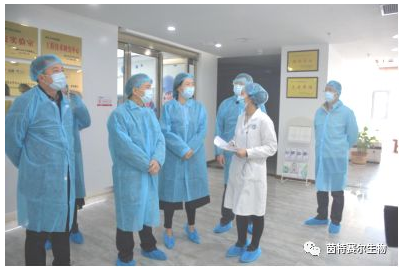 新乡市副市长王占波莅临河南茵特赛尔生物技术有限公司指导调研疫情防控及复工复产工作